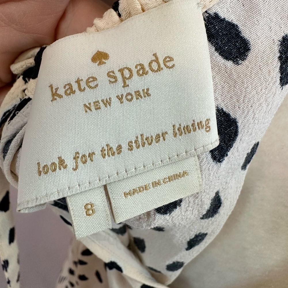 Kate Spade Leopard Dot Halter Dress - Picture 10 of 10